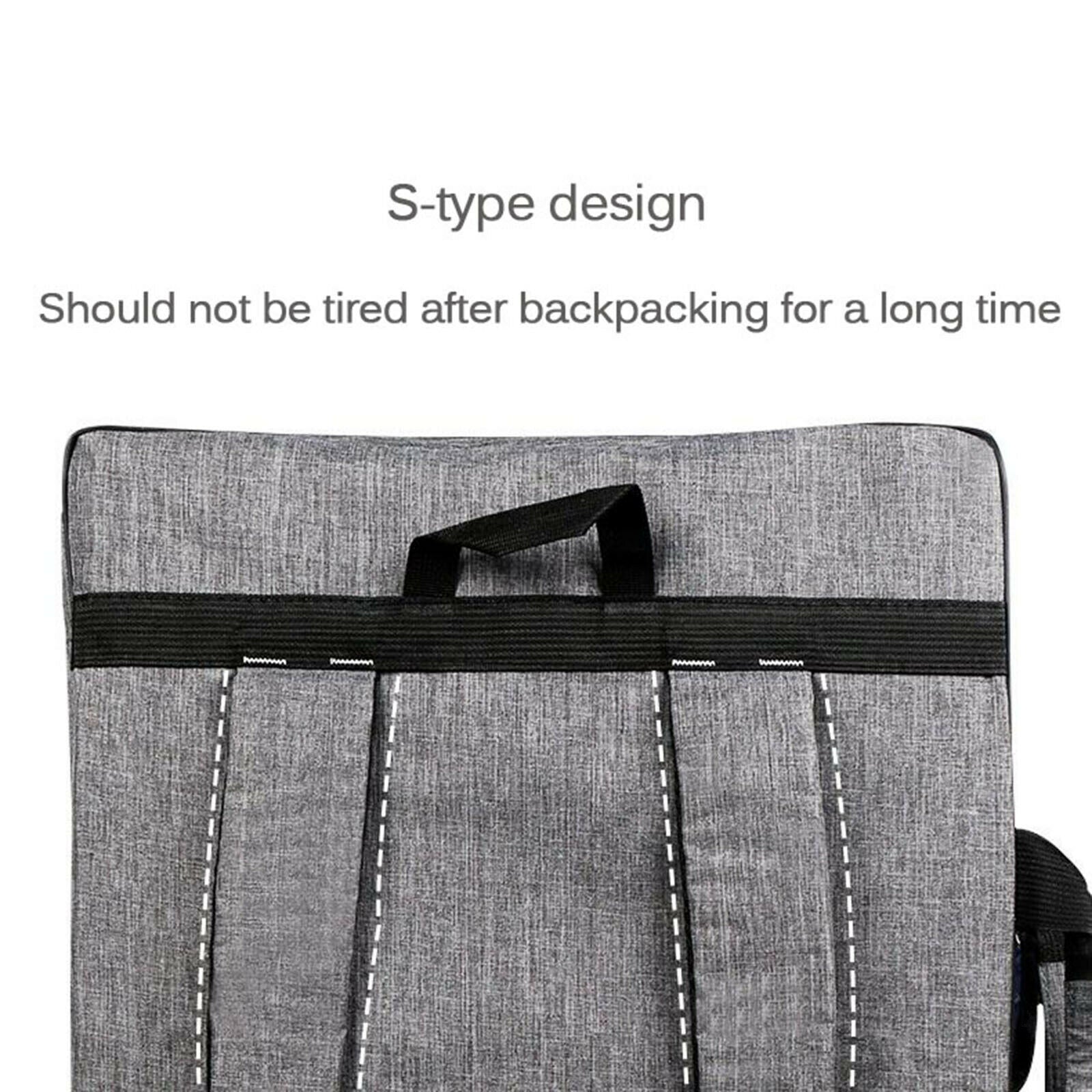 Artist Portfolio Sketching Painting Backpack Tote Draw Board Handbag Case