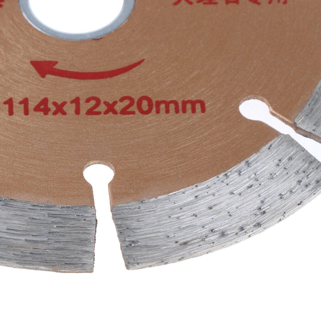 Dry/Wet Cutting Continuous Turbo Rim Diamond Saw Blade Bit for Masonry 114mm
