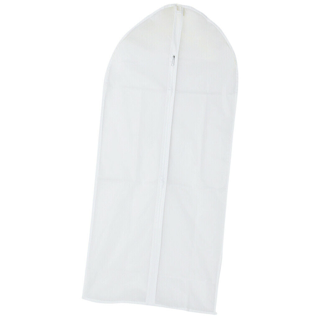 Home Pearls Clothes Hangers Hook+Dustproof Covers Storage Dress Garment Bags