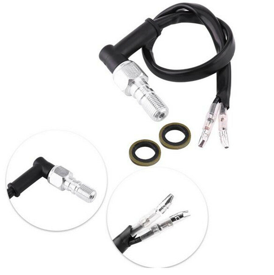 Universal Motorcycle Motor Hydraulic Brake Pressure Light Switch M10x1.25mm Bolt
