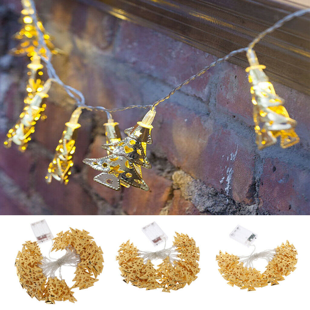 Christmas Tree Warm White String Fairy Light Chain Lamp Decor 2m 20LED