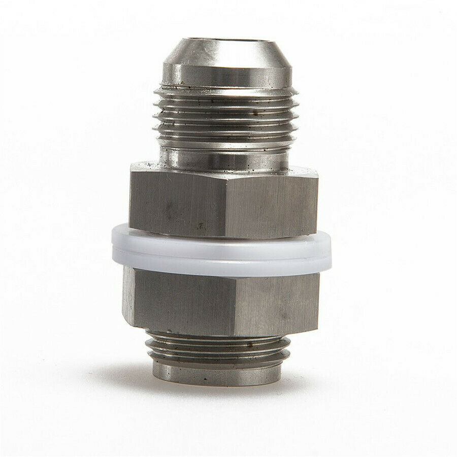 Turbo Steel Oil Pan Return Drain Plug Adapter Bung Fitting For AN10 Weldable