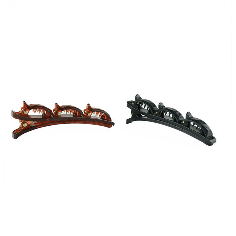 2pcs Double Bangs Hairpin Hair Clips Barrette Comb Sweet Hairstyle Access.l8
