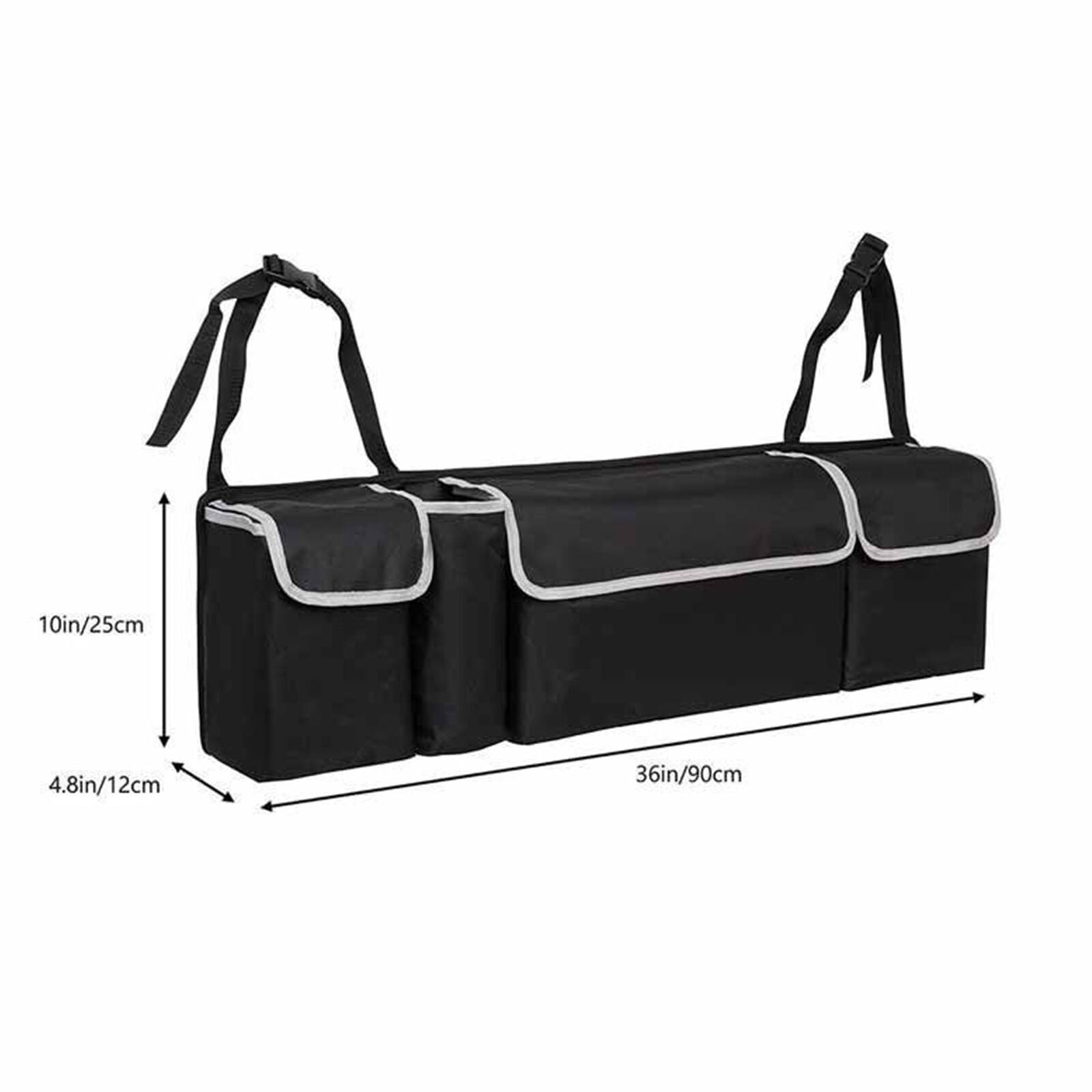 High Capacity Multi-use Car Back of Seat Oxford Storage Bag Interior Accessories