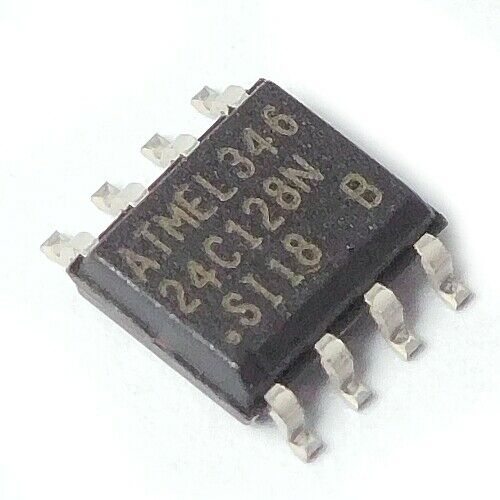 [10pcs] AT24C128N-10SI-1.8 128Kbit Ser EEPROM 1.8V SO8