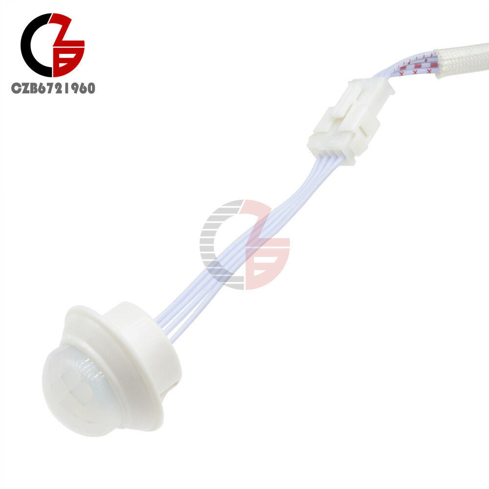 220V IR Infrared Module Body Sensor Intelligent Light Bulb Motion Sensing Switch