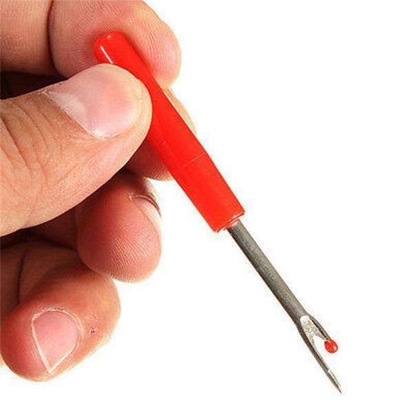 4PCS Seam Ripper Stitch Unpicker Sewing Tool Kit Plastic Handle Thread Cutter !