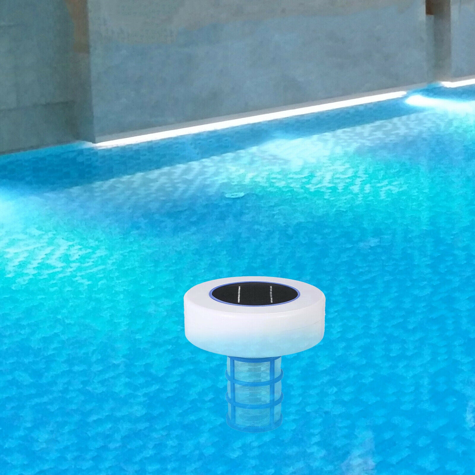Outdoor Solar Pool Ionizer Purifier Reduce Chlorine Keeps Pool Cleaner