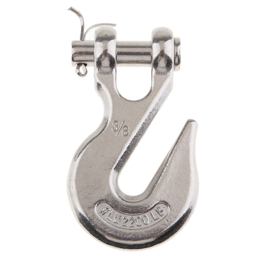 316 Stainless Steel 3/8" Clevis Grab Hook Lifting Chain Rigging Equipment
