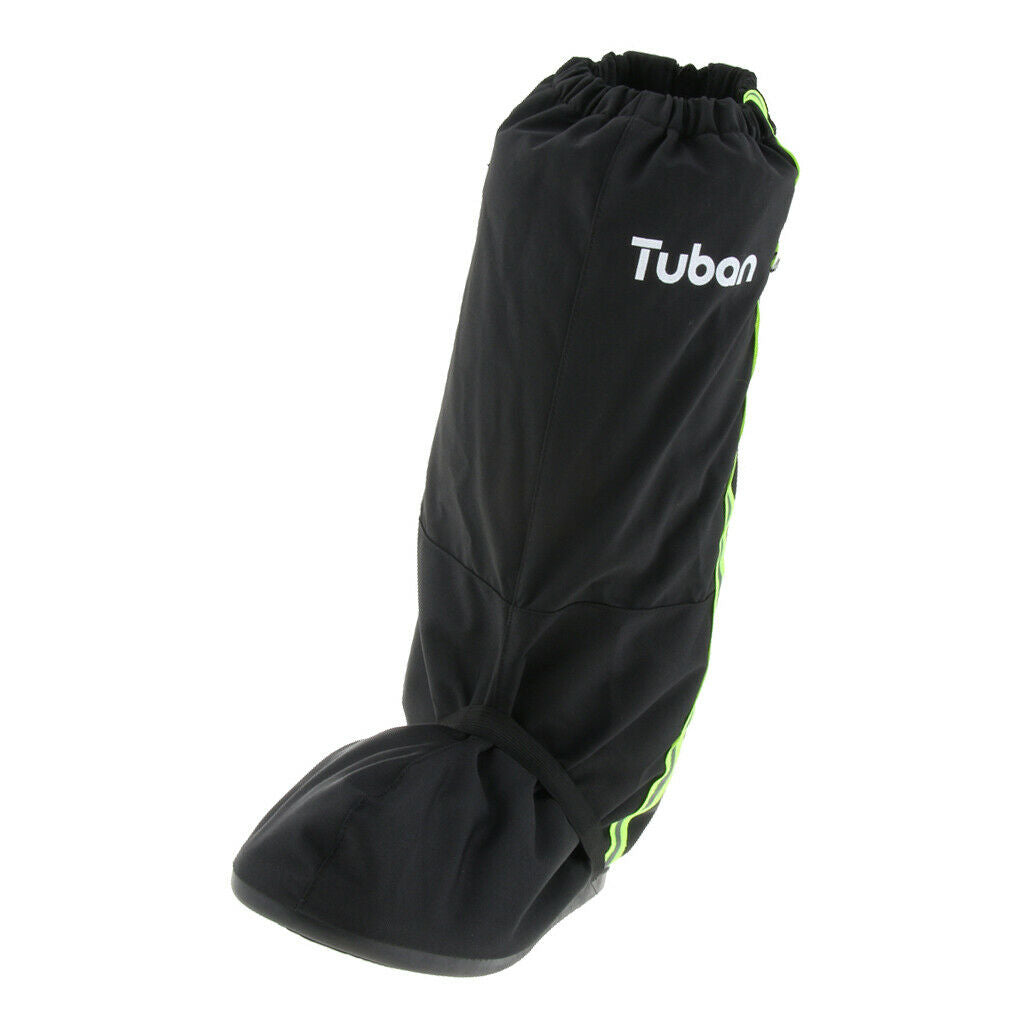 Waterproof Outdoor Hiking Walking Climbing Hunting Snow Legging Gaiters L Black