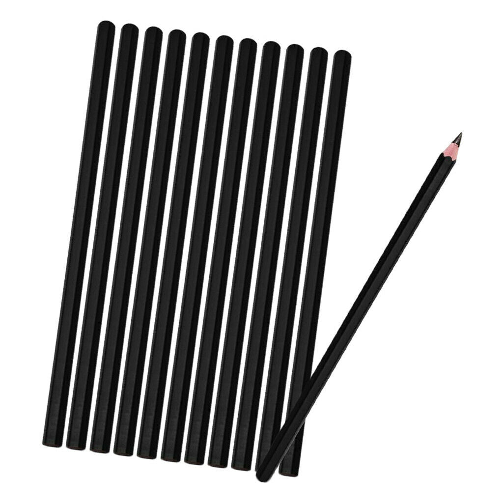 12PCS Tattoo Supply Stencil Pencil Carbon Drawing Transfer Pencils Black