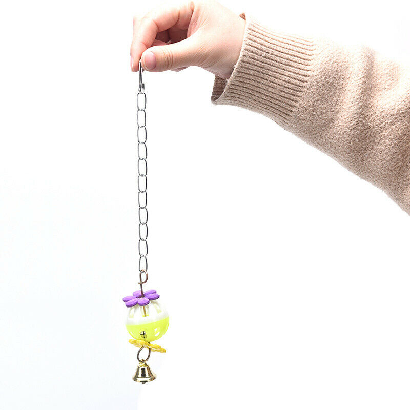 13pc Bird Cage Toys Parrots Swing Hanging Bridge Climbing Ladder Stand Ball BDA