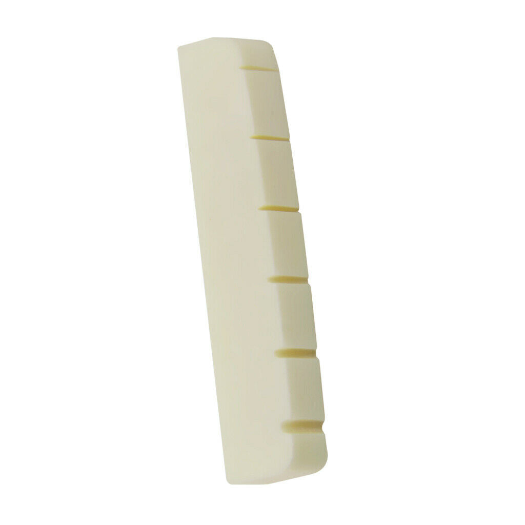 8Pcs 43mm Bridge Bone Nut for Guitars Instrumental Accs Replacement Kit