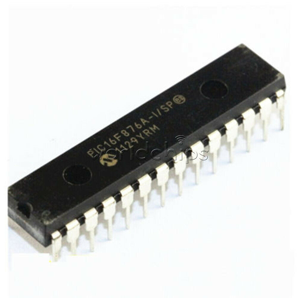 10PCS PIC16F876A-I/SP PIC16F876A-I/P PIC16F876A DIP-28 MICROCHIP Chip MCU IC