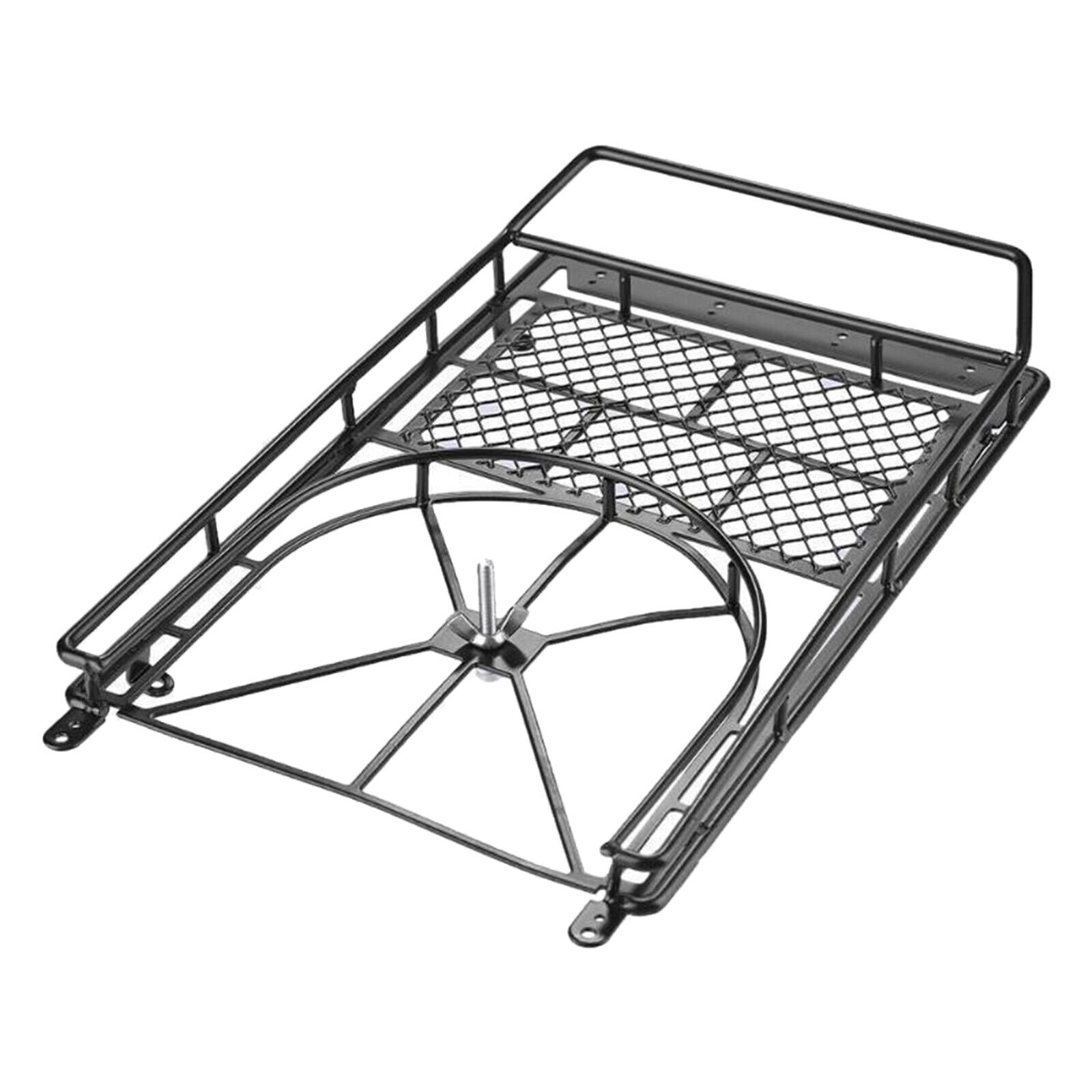 Metal Luggage Rack for SCX10 90046 D110 F350 1/10 RC Crawler Car Accessories