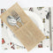 6pcs Burlap Cutlery Pouch Knifes Forks  Wedding Favors Party Supplies