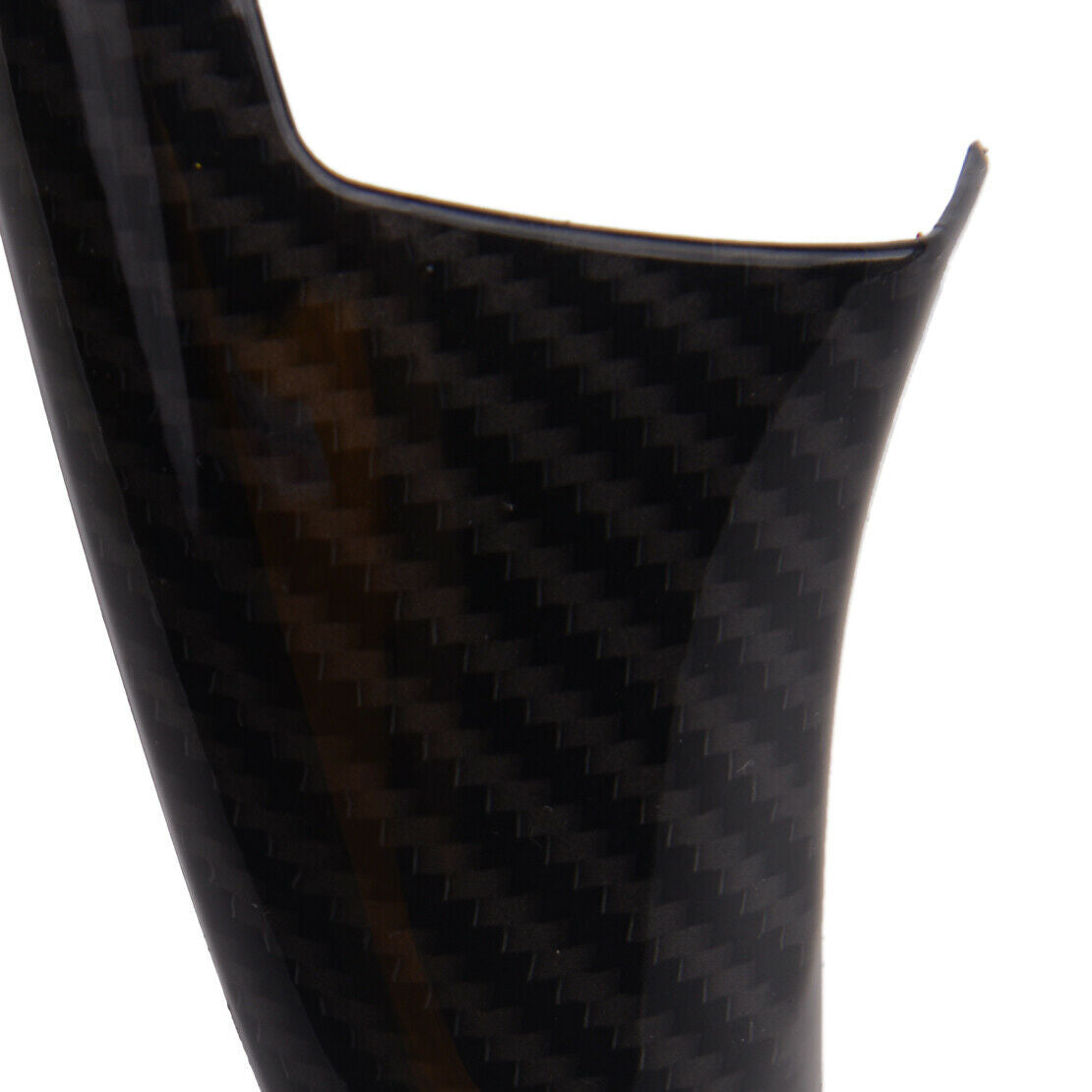 Carbon Fiber Gear Shift Lever Knob Cover Trim Fit For BMW F21 F22 F23 F30 F31