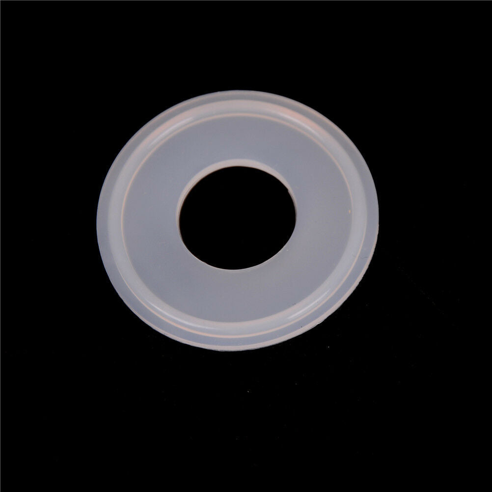 10Pcs 1" Sanitary   Clamp Silicon Gasket Fits 50.5mm OD Type Ferrule Flange JCDD