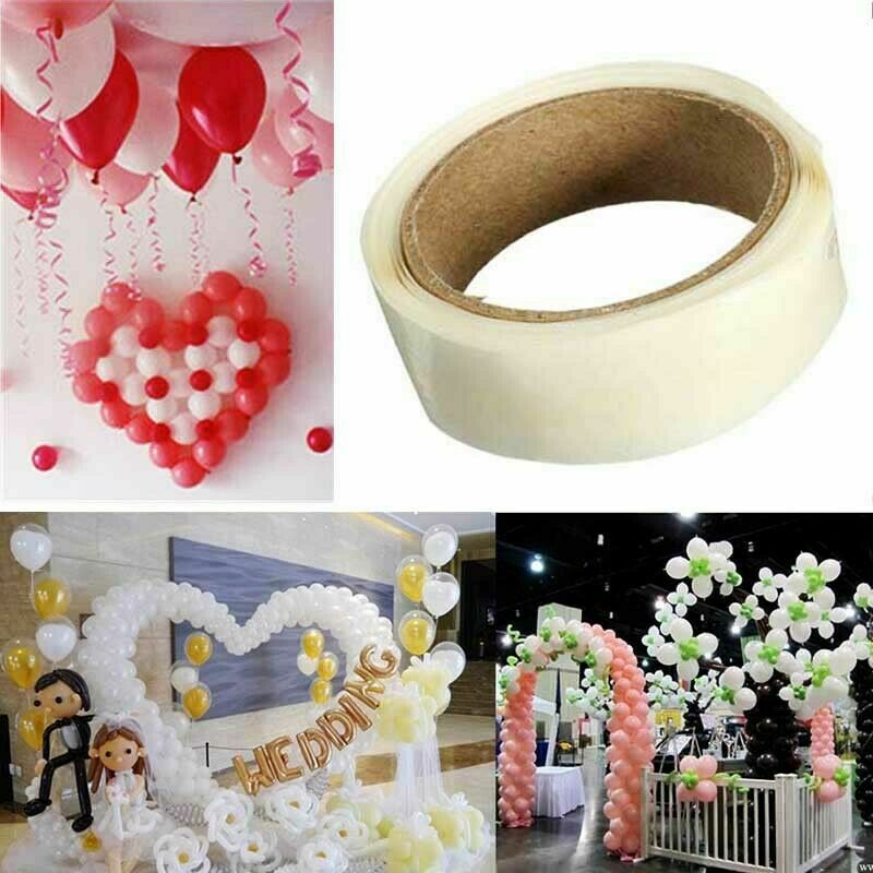 Balloon Adhesive Dot Double Sided Sticky Glue Adhesive, Wedding Party Balloon