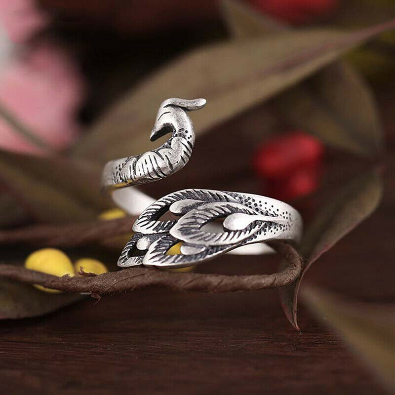 Adjustable Knitting Loop Crochet Ring Finger Holder Knitting  Phoenix Ri.l8