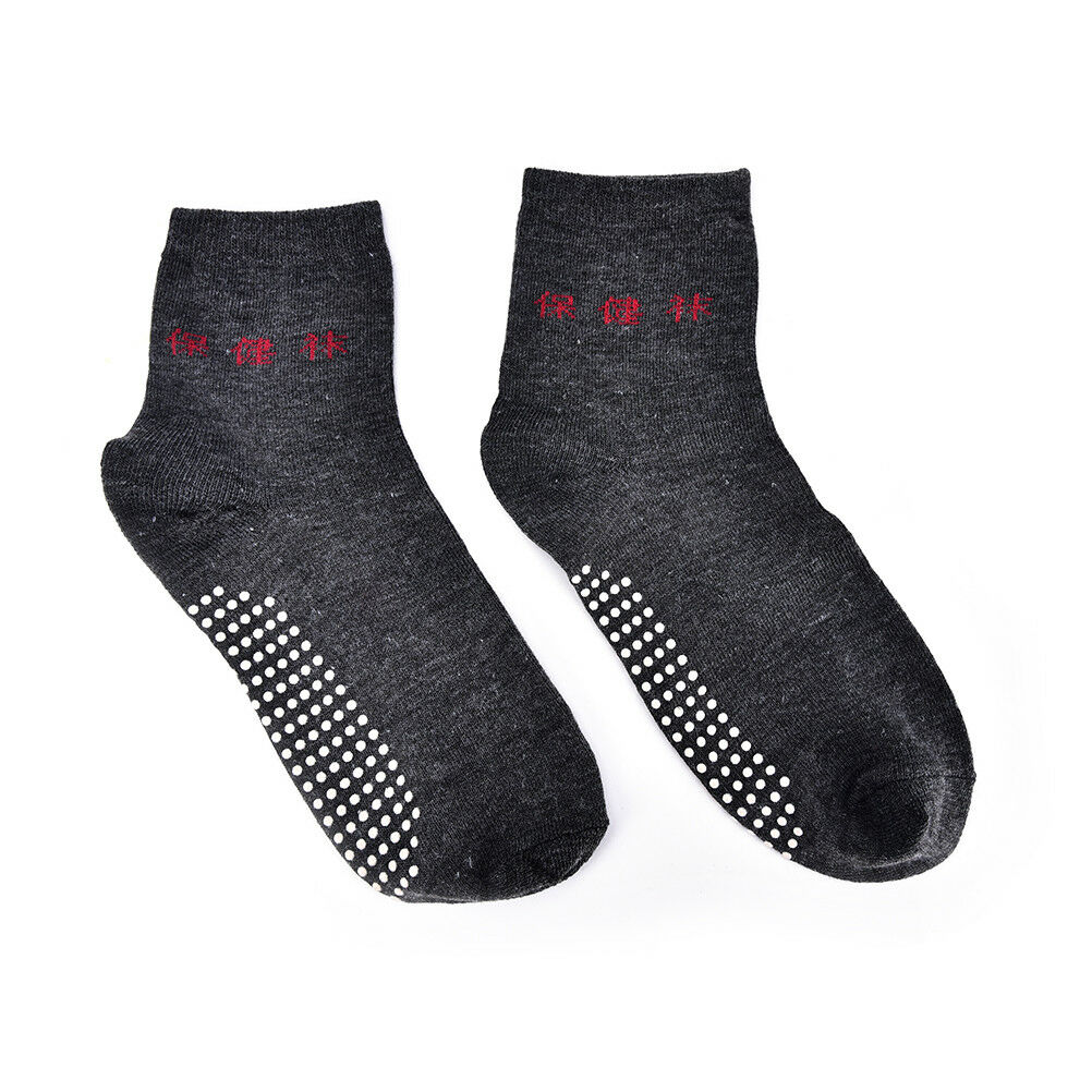 Foot Massage Socks Relieve Legs Fatigue Pain Tourmalines Dots Compressions Socks