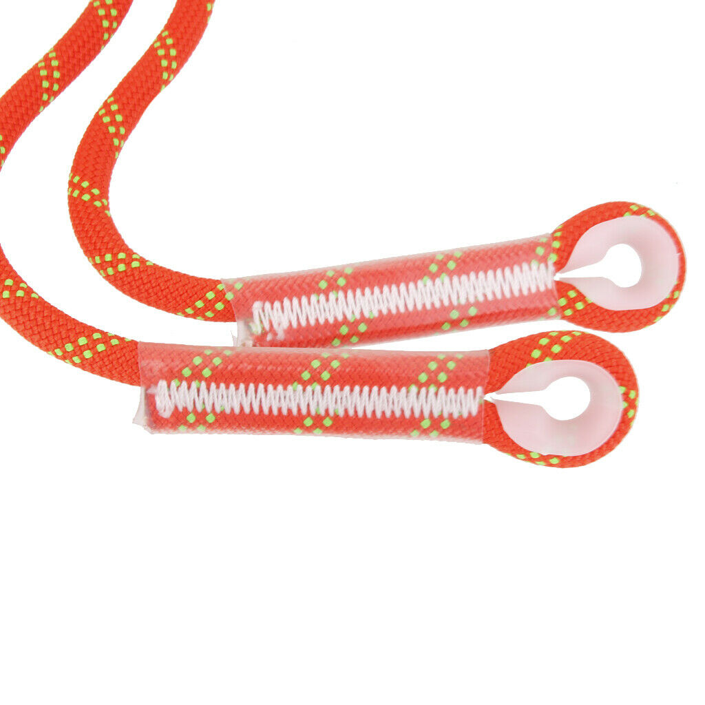 100cm Orange Rock Climbing Mountaineering Fall Protection Rope