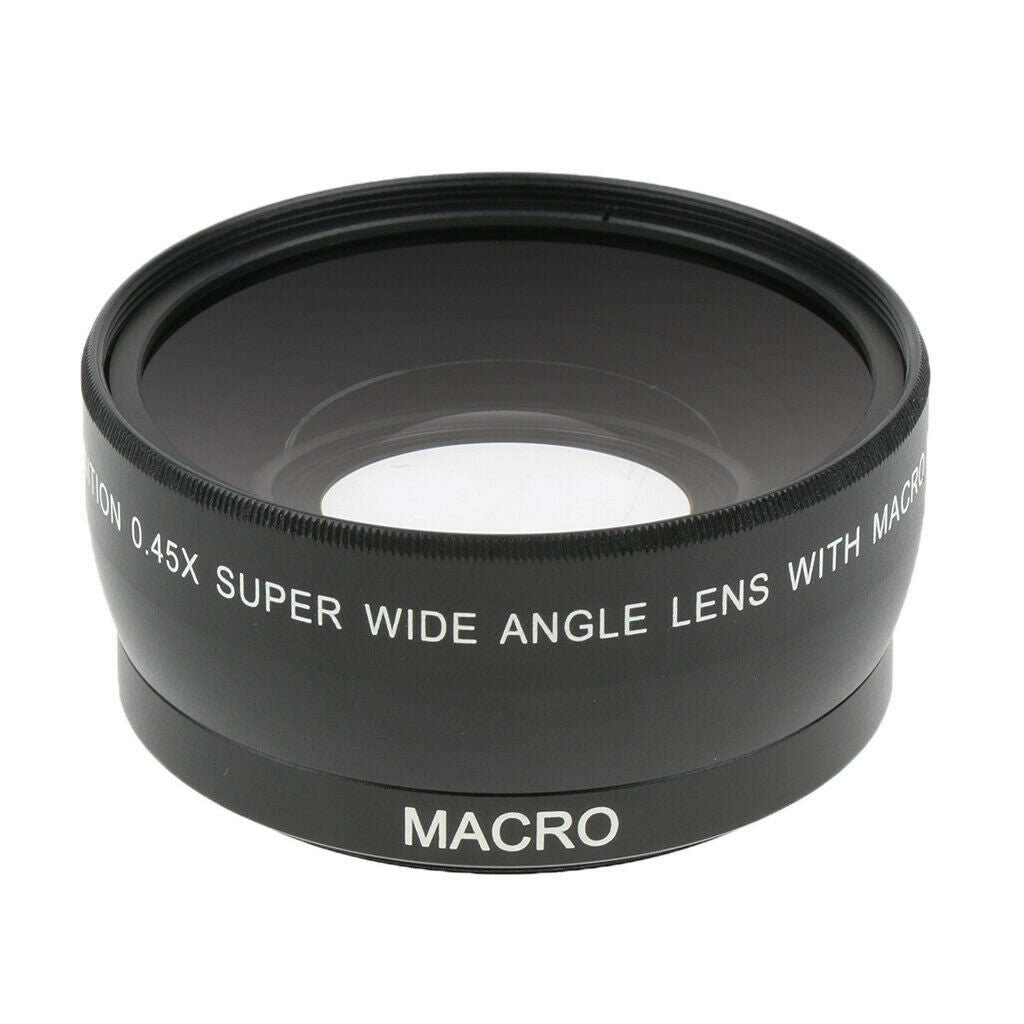 55mm 0.45x Wide Angle Lens with Macro for Canon   Sony Digital Cameras