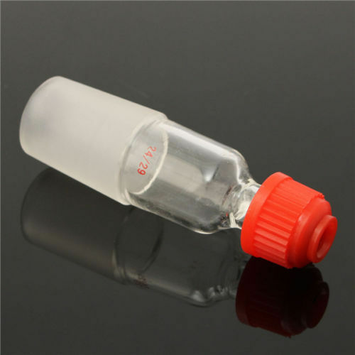 Glass Thermometer adapters,24/29 Ground Joint,Plastic screw,Glass labware