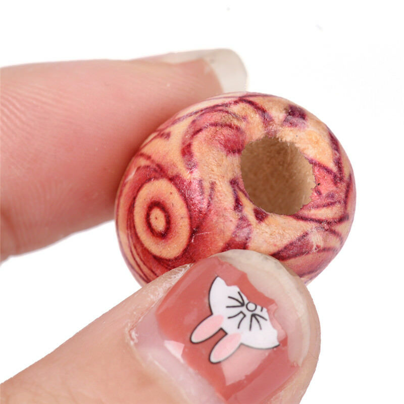 50PCS Dreadlock Hair Beads Dread Beads Hair Braid Pins Rings DIY Cuff Jewelry SJ
