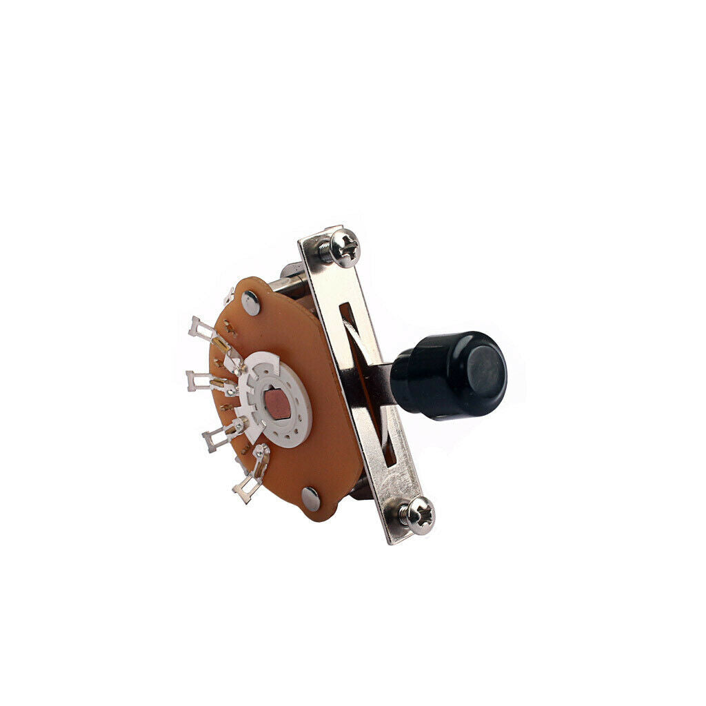 Guitar 3 Way Toggle Swtich Pickup Selector with Black Tip for Guitar Parts