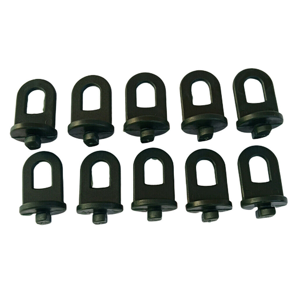 10Pcs Plastic Greenhouse Hanging Crop Hooks Plant Hangers Clips Garden Tool