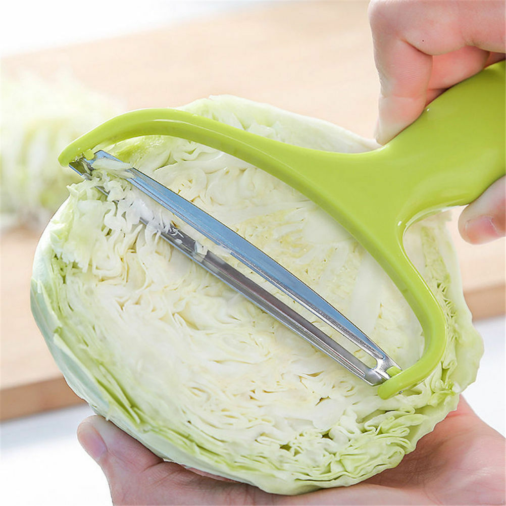 Vegetable  Fruit Peeler Cabbage Grater Cutter Slicer Stainless Steel Blade 3 Tt