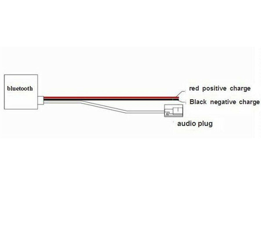 12Pin Bluetooth Adapter Aux Cable Fit For Mercedes Benz W169 W245 W203 W209 X164