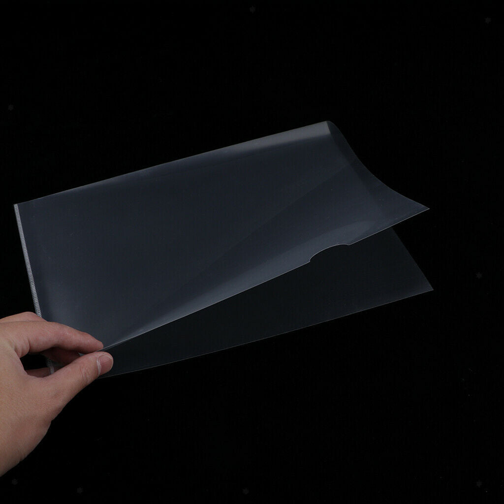 30-pack L-Type Transparent Plastic Document Folder A4 Sheet Protectors