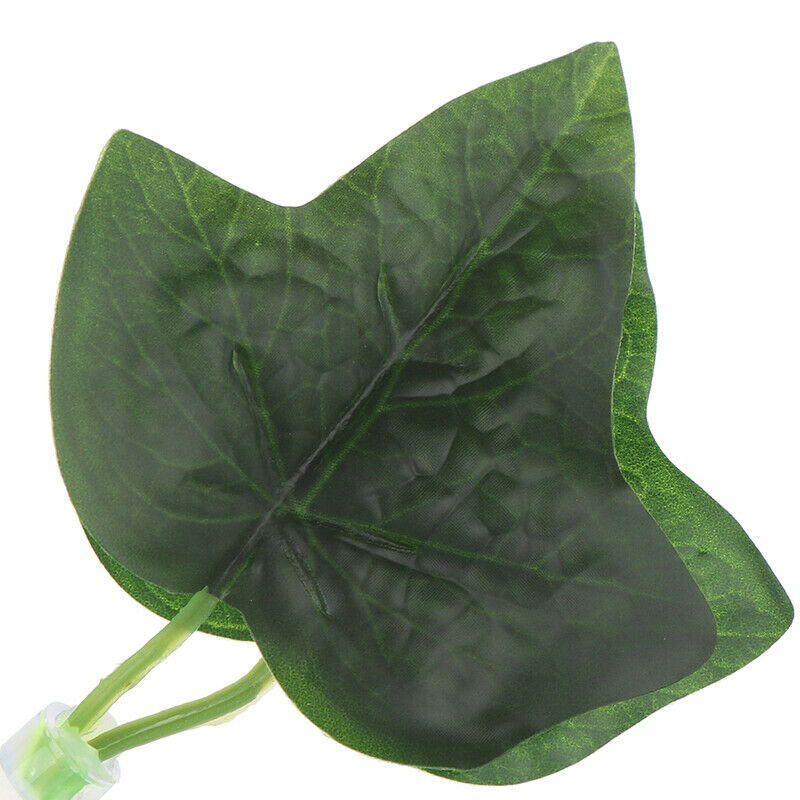 Aquarium Decor Artificial Plant Leaf Betta Rest Fish Plant With Suction Cu Tt