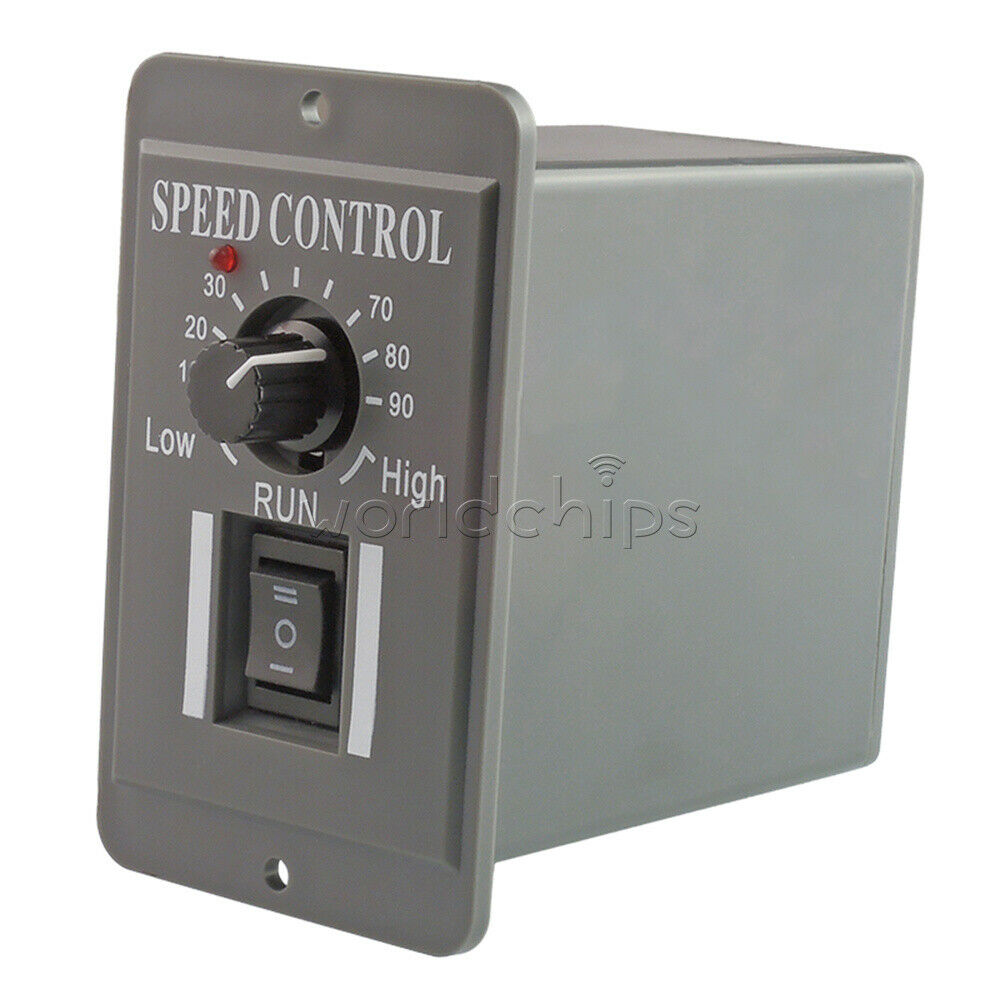 10-60V 6A PWM DC Motor Speed Controller Regulator PLC 15A Governor Volt