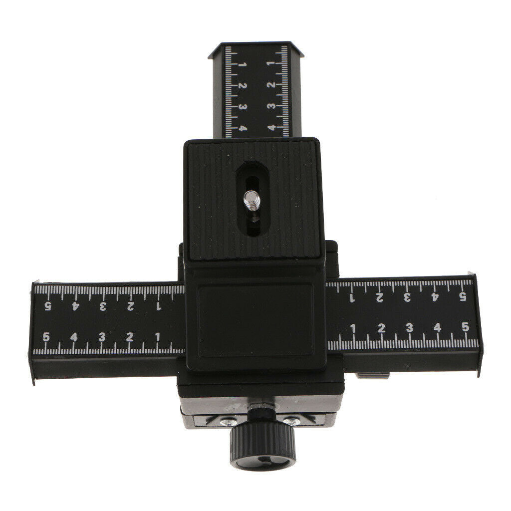4 Way Macro Focusing Focus Rail Slider for Digital SLR Camera with