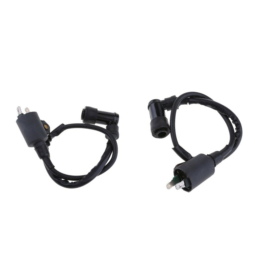 2xBlack Ignition Coil Replacement for    650 750 KFX700 80