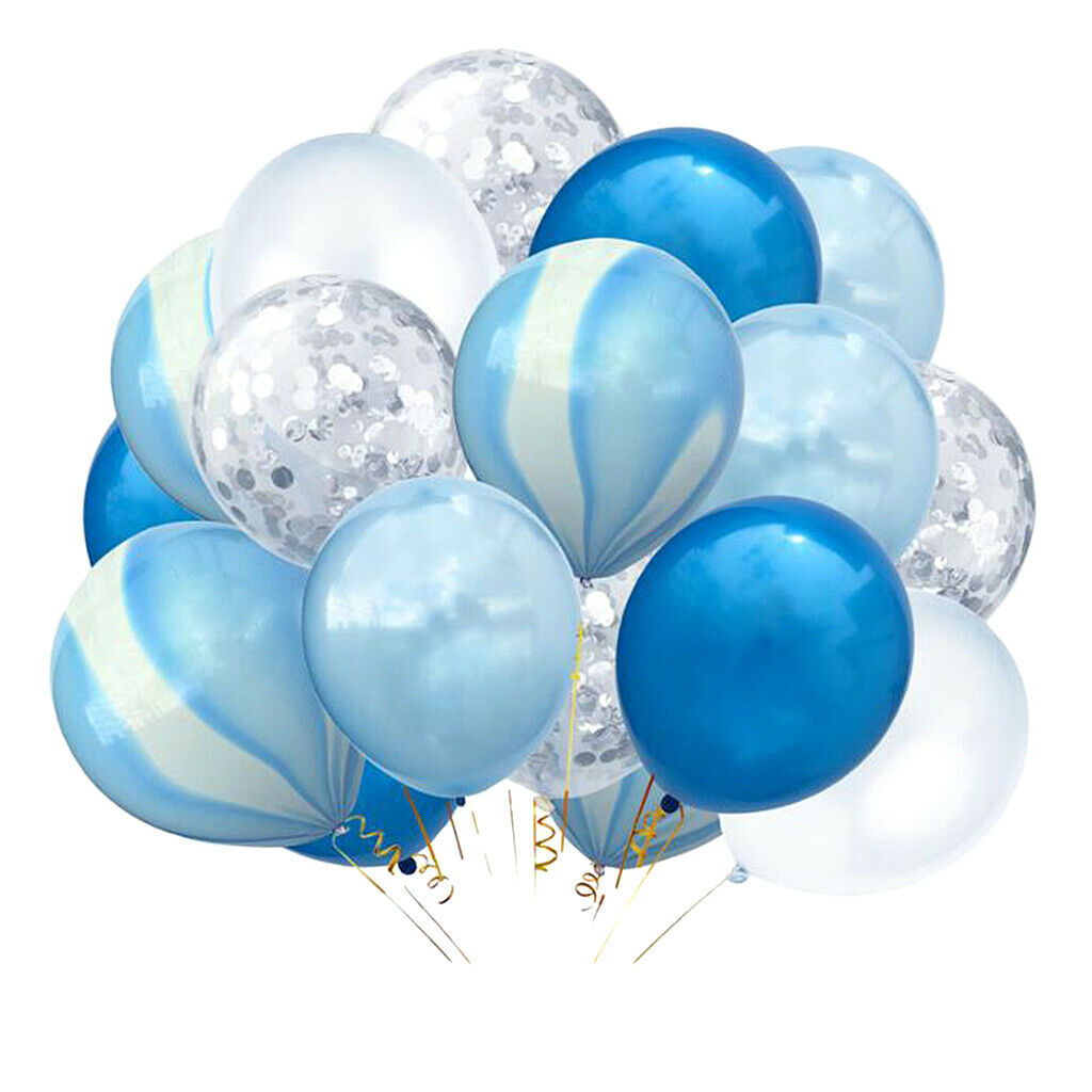 20pcs Latex Balloons with Confetti Wedding Birthday Party Decor 12inch A