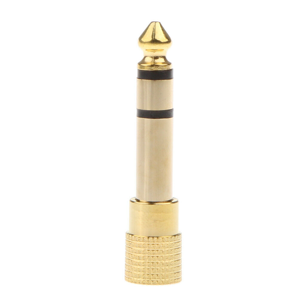 6.35mm Male to 3.5mm Female Stereo Adapters for AV MP3 Players Smartphones