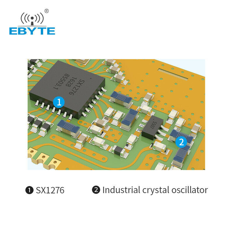 868MHz Transceiver SPI E19-868M20S 20dBm 868MHz SX1276 Long Distance LoRa Module
