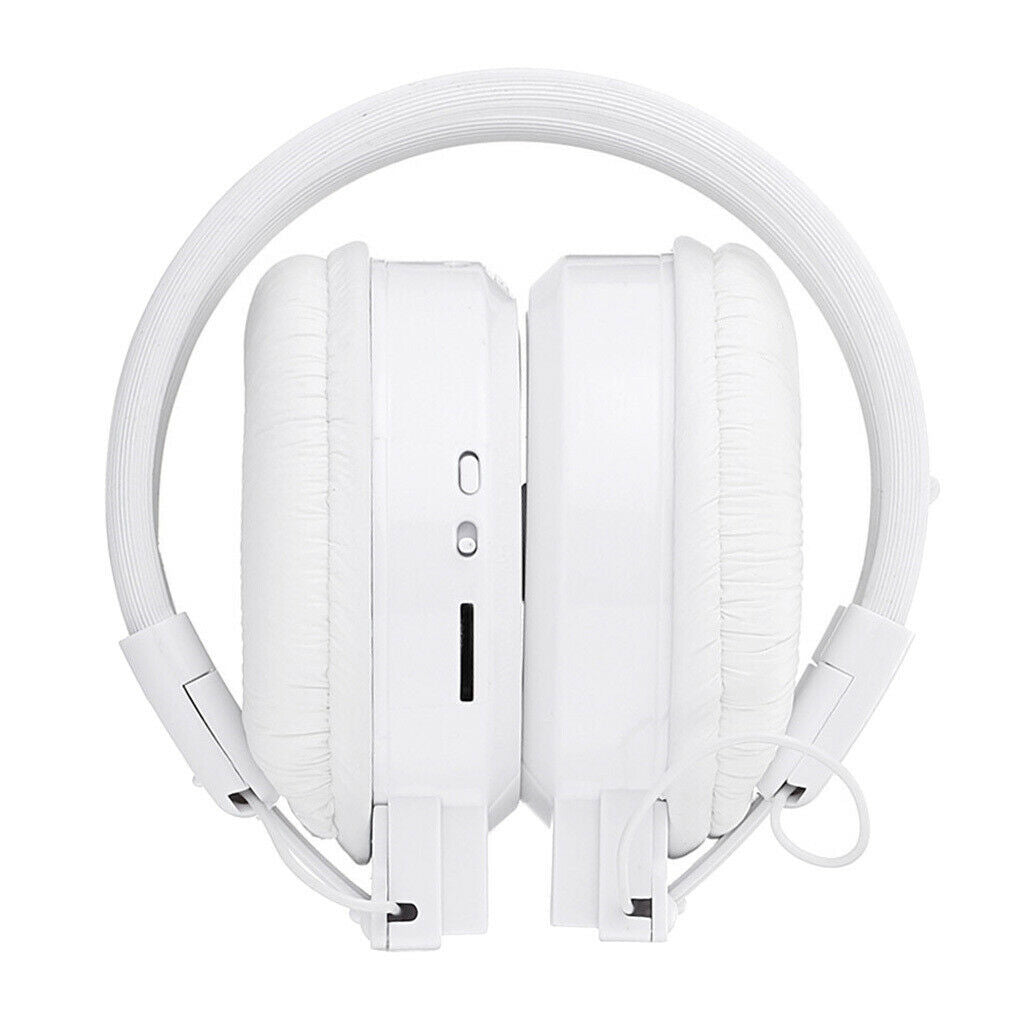 Foldable Wireless Headset, Sports Headphones Supports FM Radio,TF Card, Aux, LCD