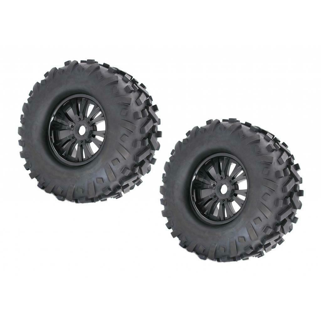 RC Car 170mm Rubber Tyre for HPI HSP E-MAXX Savage Flux 1/8 RC Monster Truck