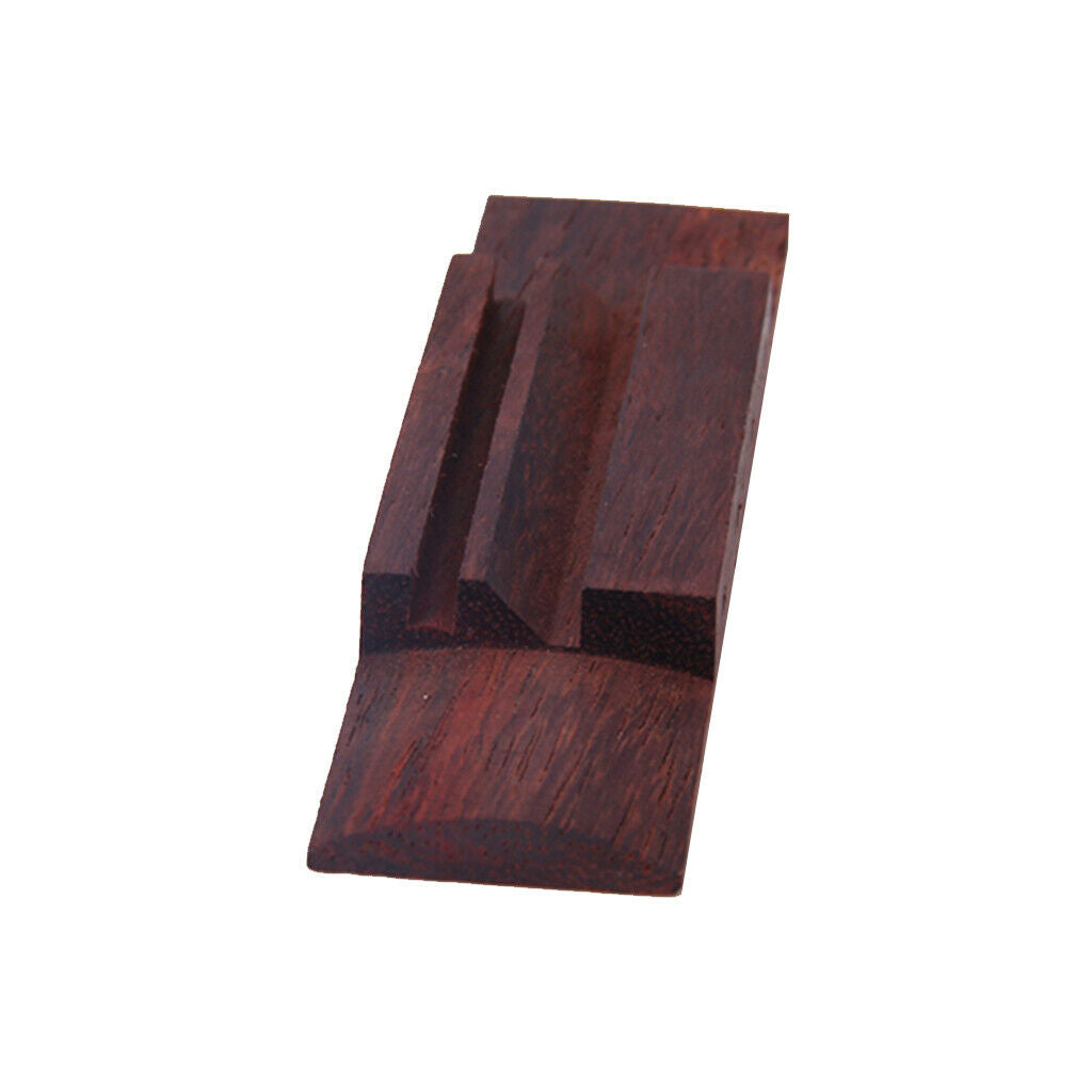 2x Fine Rosewood Bridge Fit for Ukulele Durable Great Musical Instruments Parts