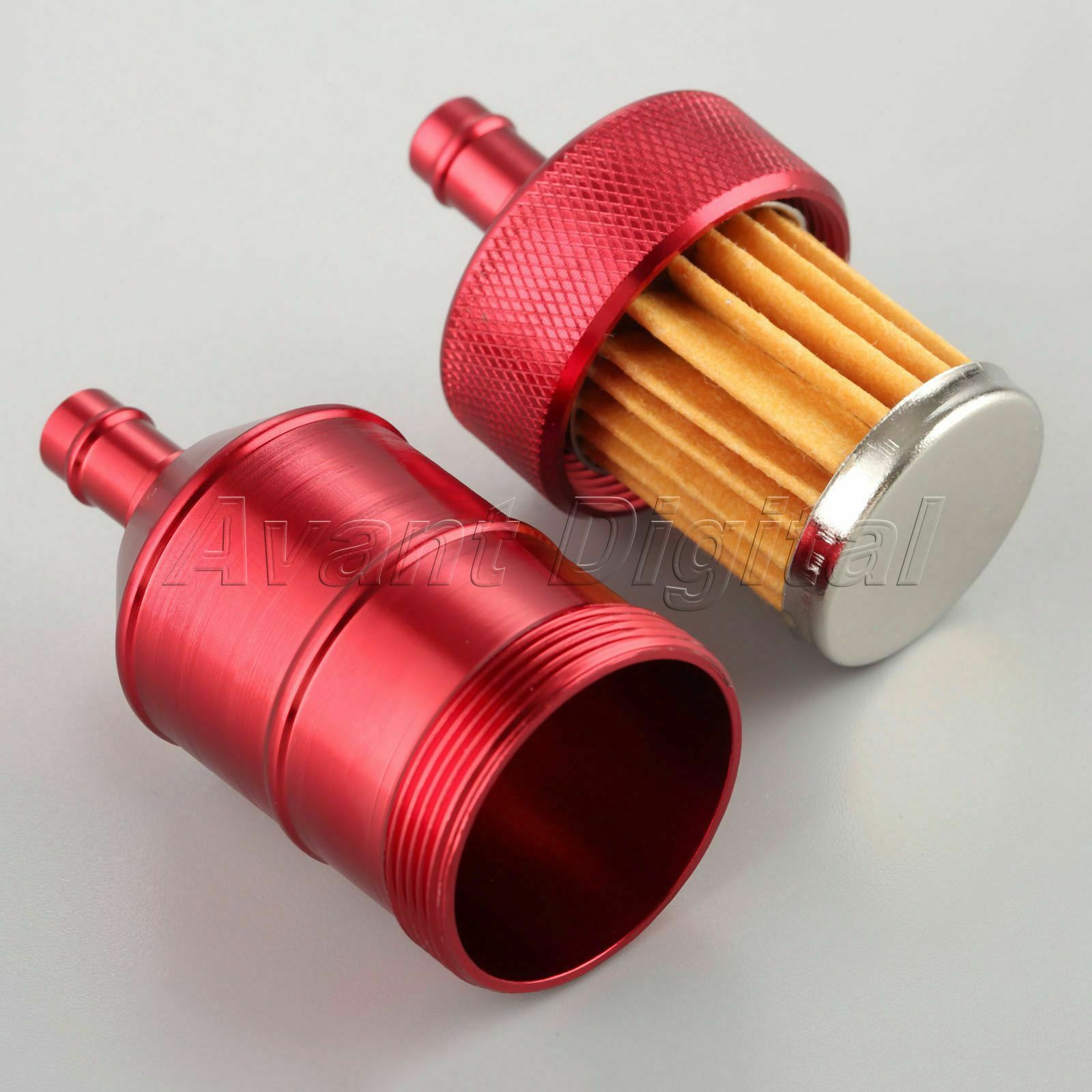 8mm 5/16" Fuel line Universal Motorcycle ATV Fuel Gas Oil Petrol Filter Cleaner