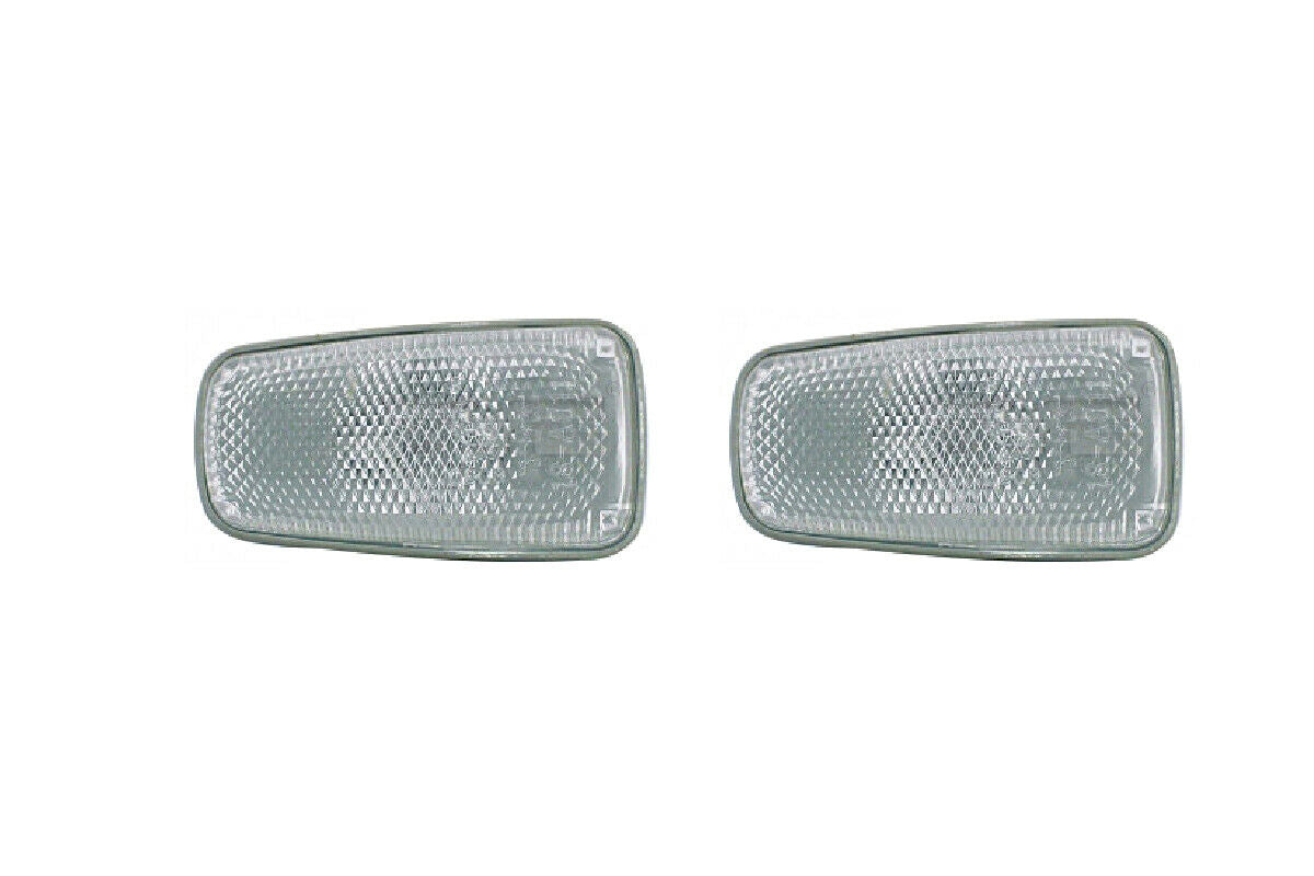 2x Side Marker Lights White RIGHT=LEFT Fits CITROEN Xsara FIAT PEUGEOT 306 1991-
