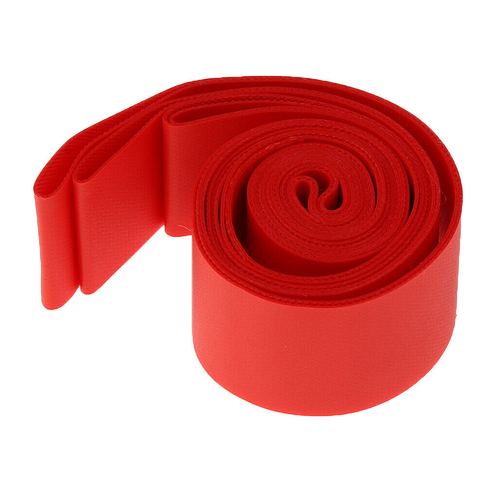 Pack of 2 High Pressure 20mm Nylon Bike Wheel Bicycle Rim Tape Strip 26" Red