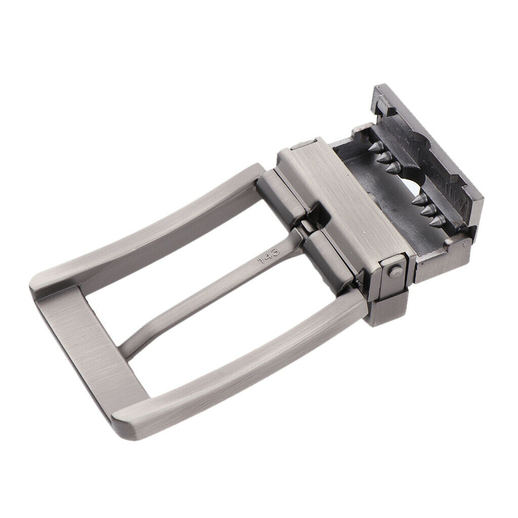 2x   Reversible   Belt   Buckle   Single   Prong   Rectangular   Pin   Buckle