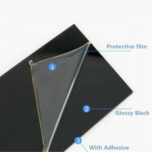 Gloss Black Pillar Posts 6 pcs Door Trim Cover Fit For Hyundai Sonata 2020 2021