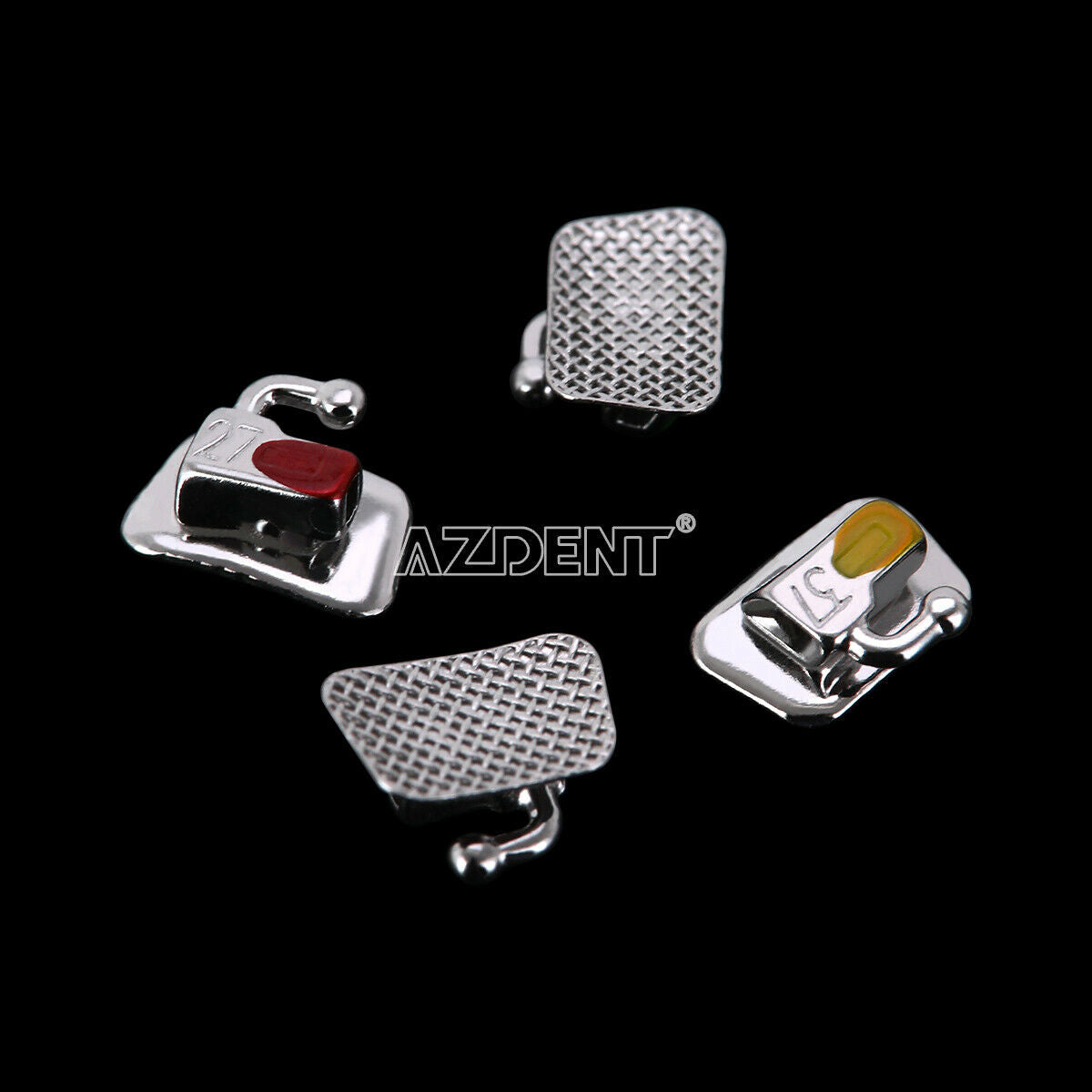 50 Bags Dental Orthodontic Bondable Buccal Tubes MBT 022 For 2nd Molar AZDENT